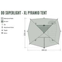 DD SuperLight Pyramid Tent - XL