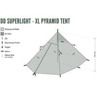 DD SuperLight Pyramid Tent - XL