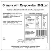 Expedition Foods Freeze Dried Rations - Breakfast - 800kcal
