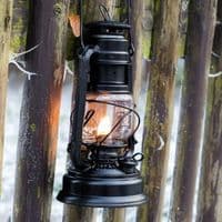 Feuerhand Storm Lantern - Matte Black - The original German Lantern and the best.