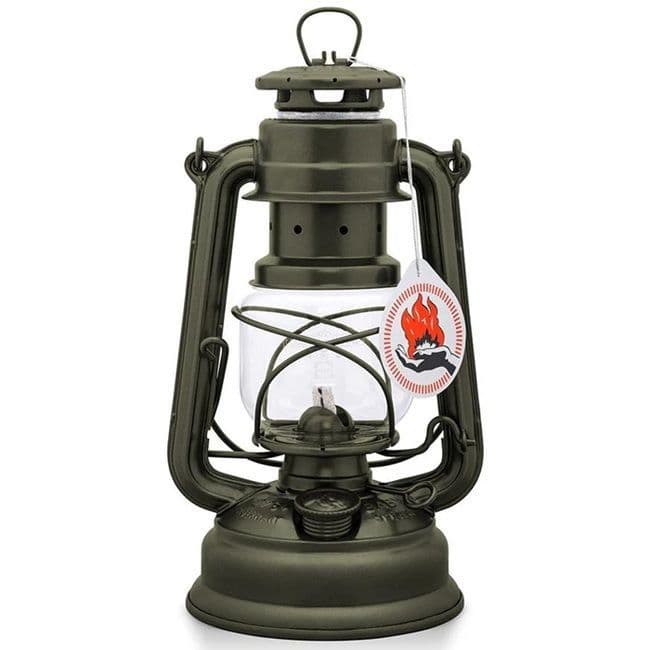 Feuerhand Storm Lantern - Olive - The original German Lantern and the best.