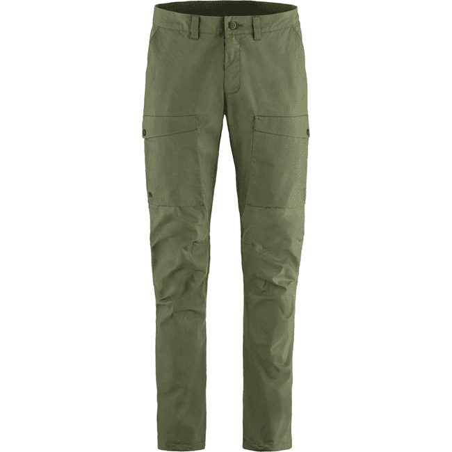 Fjallraven Abisko Hybrid Trail Trousers - Laurel Green