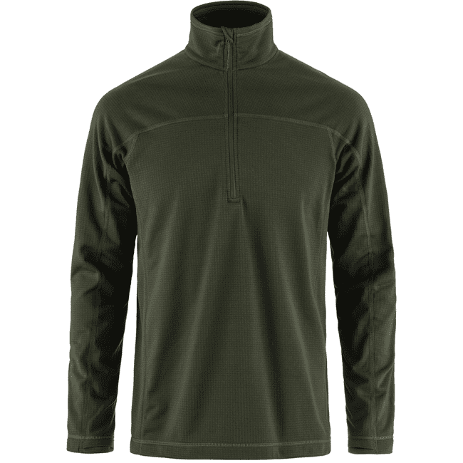 Fjallraven Abisko Lite Fleece - Half Zip Deep Forest