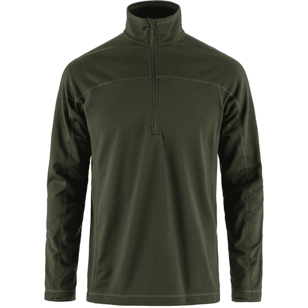 Fjallraven Abisko Lite Fleece - Half Zip Deep Forest