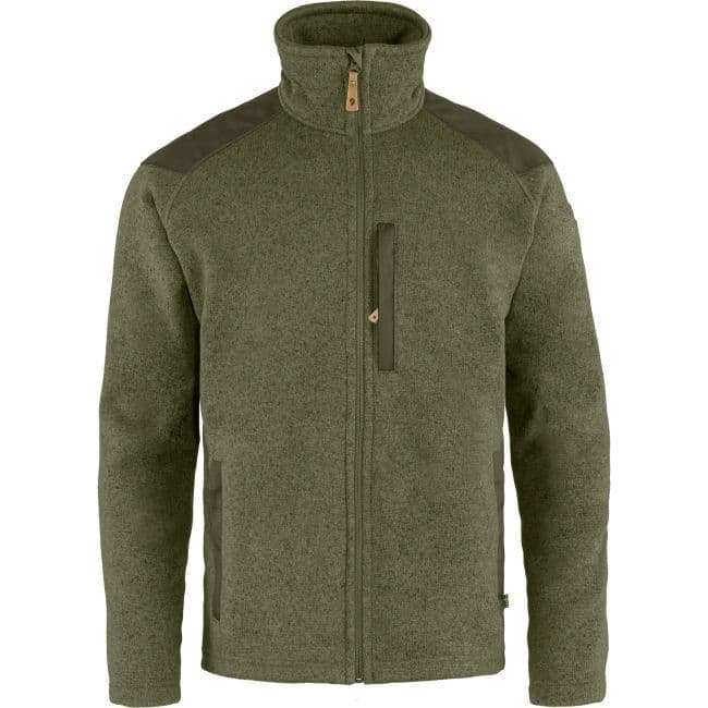 Fjallraven Buck Fleece - Laurel Green-Deep Forest