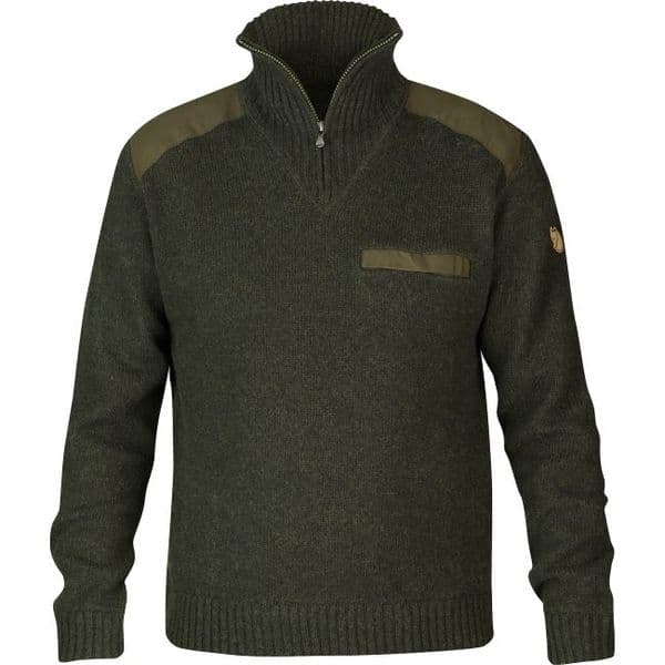Fjallraven Koster Sweater - Dark Olive