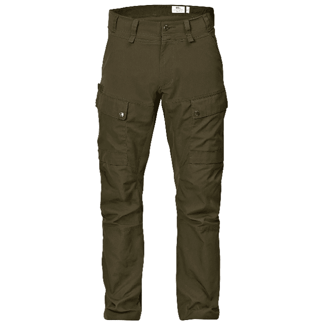 Fjallraven Lappland Hybrid Trousers - The KEB Heavy Duty - Dark Olive - Long