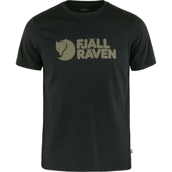 Fjallraven Logo T-Shirt - Black