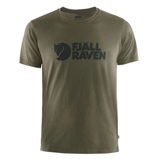 Fjallraven Logo T-Shirt - Dark Olive