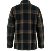 Fjallraven Singi Flannel Overshirt - Dark Navy/Wood Brown