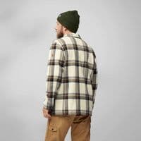 Fjallraven Singi Flannel Overshirt - Dark Navy/Wood Brown