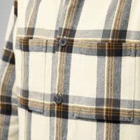 Fjallraven Singi Flannel Overshirt - Dark Navy/Wood Brown