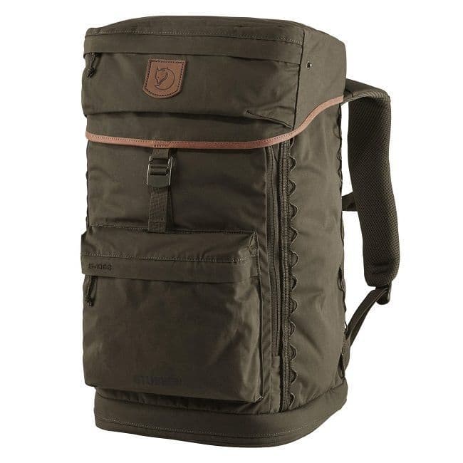 Fjallraven Singi Stubben Rucksack - A rucksack and chair all in one.