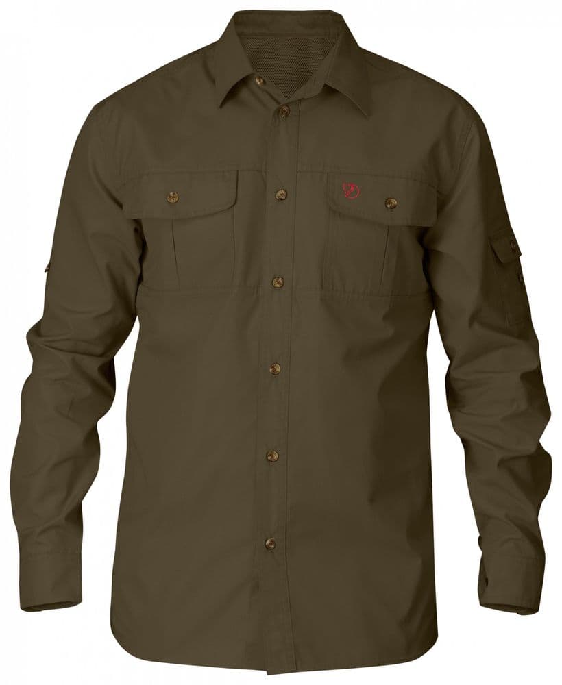 Fjallraven Singi Trekking Shirt - Dark Olive