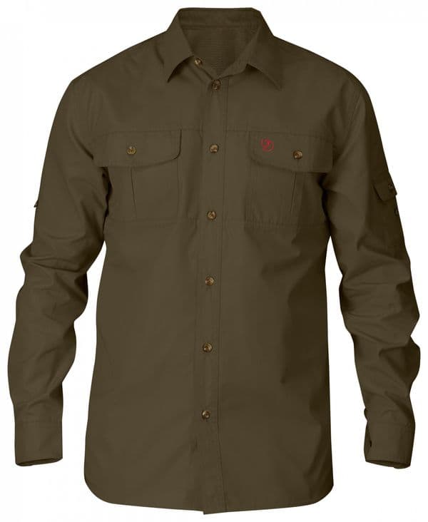 Fjallraven Singi Trekking Shirt - Dark Olive