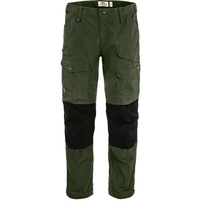 Fjallraven Vidda Pro Ventilated Trousers - Deep Forest/Black - Regular