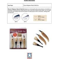 Flexcut Beginner Palm Chisel & Knife Set