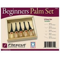 Flexcut Beginners Palm Chisel Set - Choice of Models