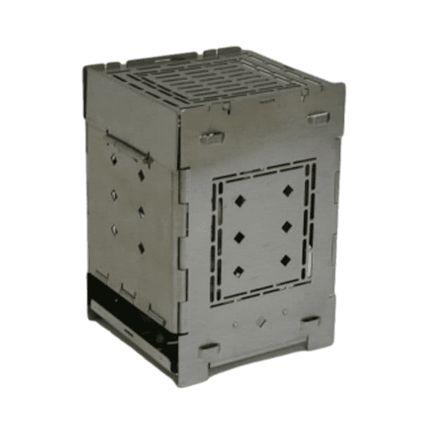 Folding Firebox Stove Grill Plate