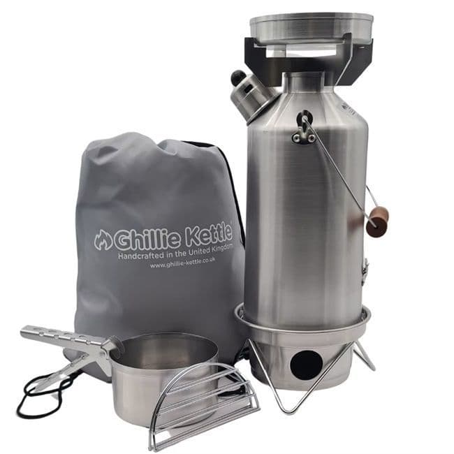 Ghillie Kettle 1 5ltr Whistling Adventurer Kettle - Choice of