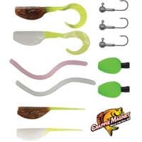 GoReel Rodless Hand Reel Fishing Kit - Lake
