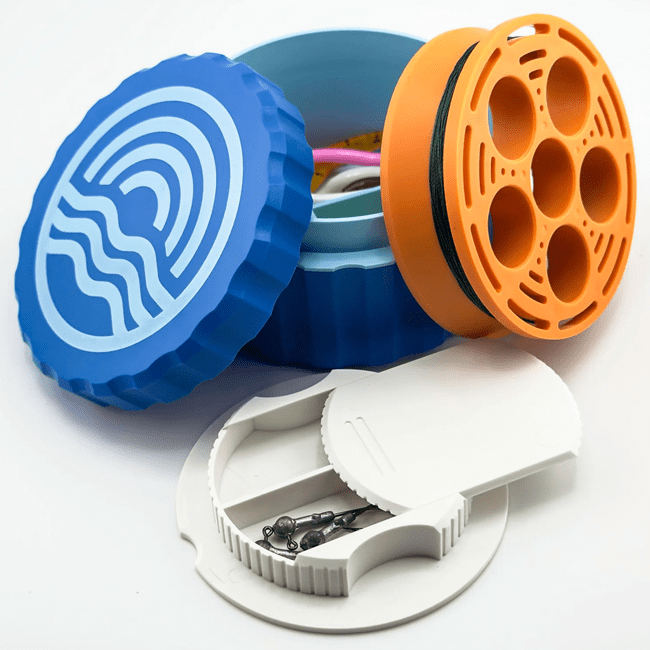 GoReel Rodless Hand Reel Fishing Kit - Lake