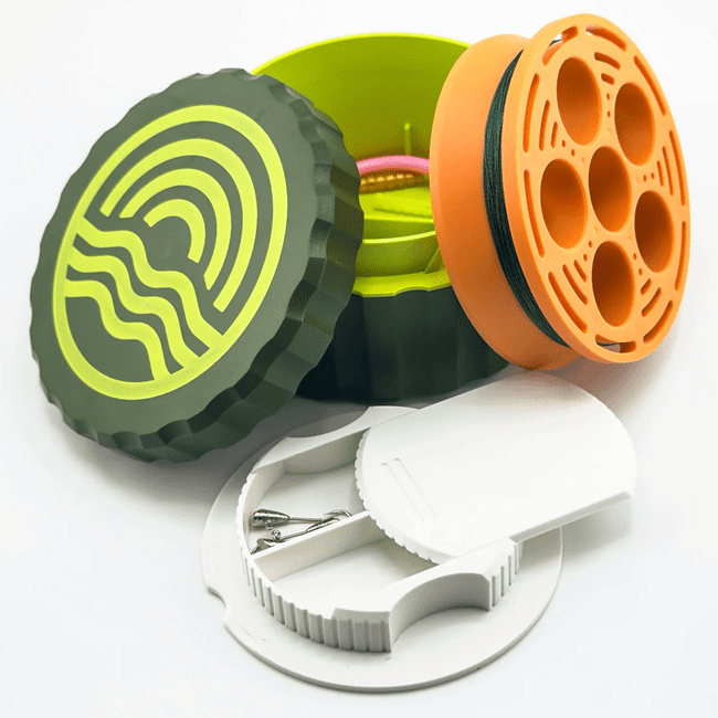 GoReel Rodless Hand Reel Fishing Kit - River