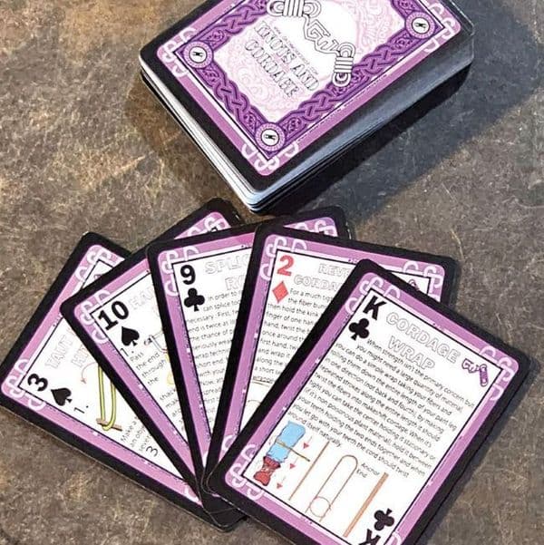 Grim Workshop Knot Tying Playing Cards