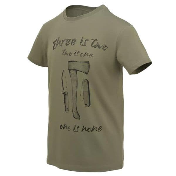 Helikon Cotton T-Shirt - One is None - Olive Green