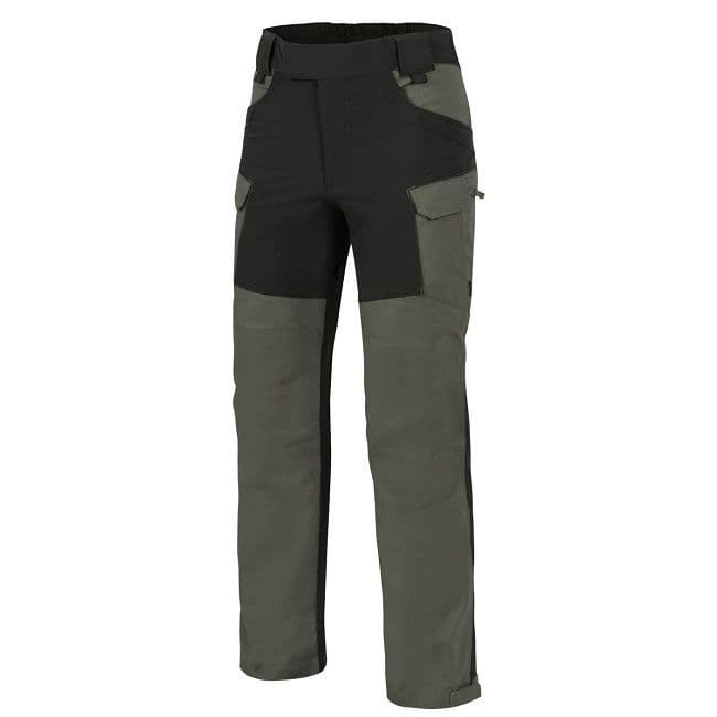 Helikon Hybrid Outback Trousers - Taiga Green & Black