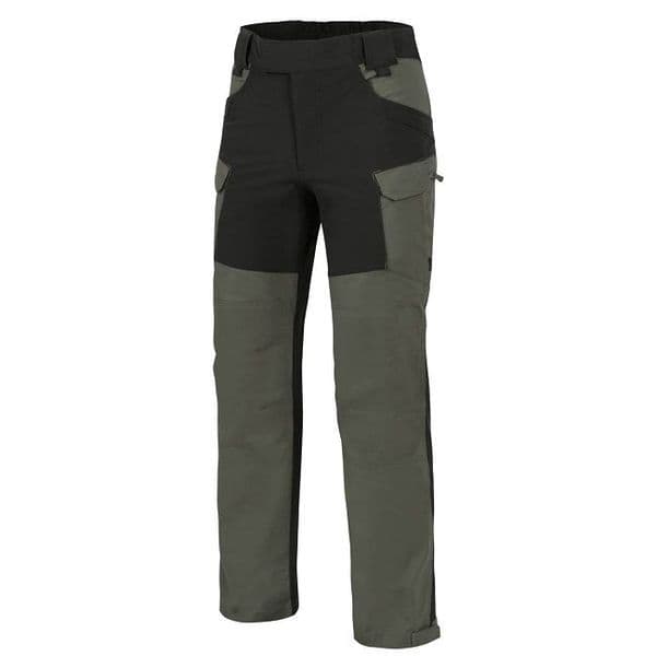 Helikon Hybrid Outback Trousers - Taiga Green & Black