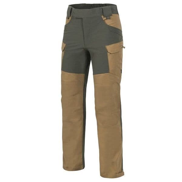 Helikon Hybrid Outback Trousers - Taiga Green & Coyote
