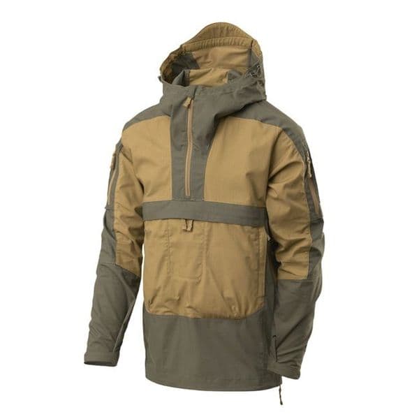 Helikon Tracer Anorak Jacket - Coyote/Taiga Green