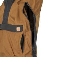 Helikon Woodsman Anorak Jacket - Black & Taiga Green