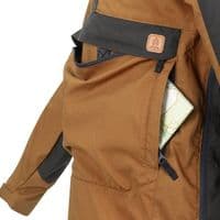 Helikon Woodsman Anorak Jacket - Black & Taiga Green