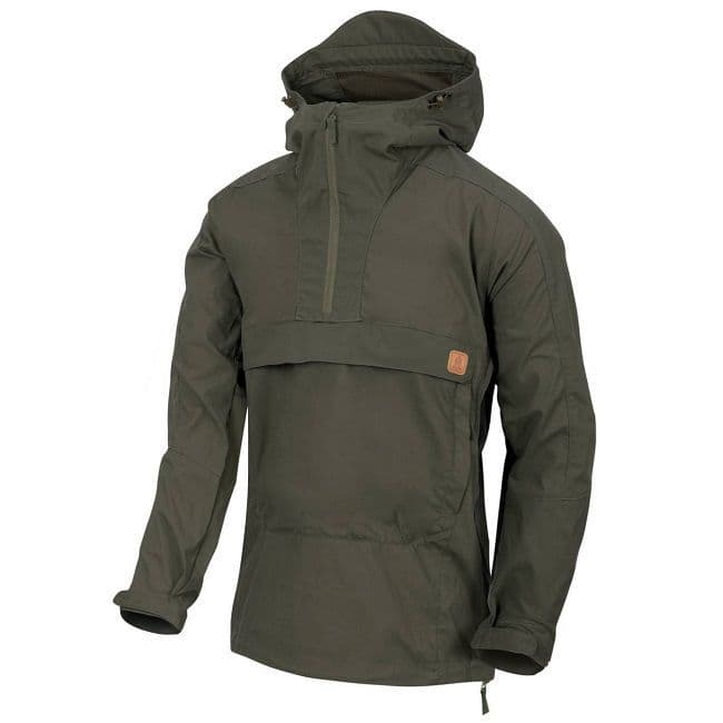 Helikon Woodsman Anorak Jacket - Taiga Green