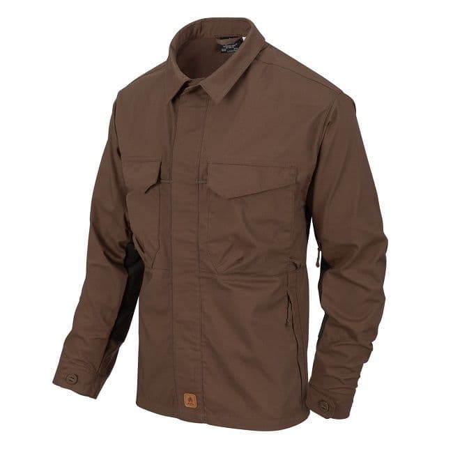 Helikon Woodsman Shirt - Earth Brown/Black