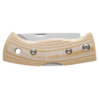 Helle Berget Folding Knife - Full Scandi Ground Lock Knife
