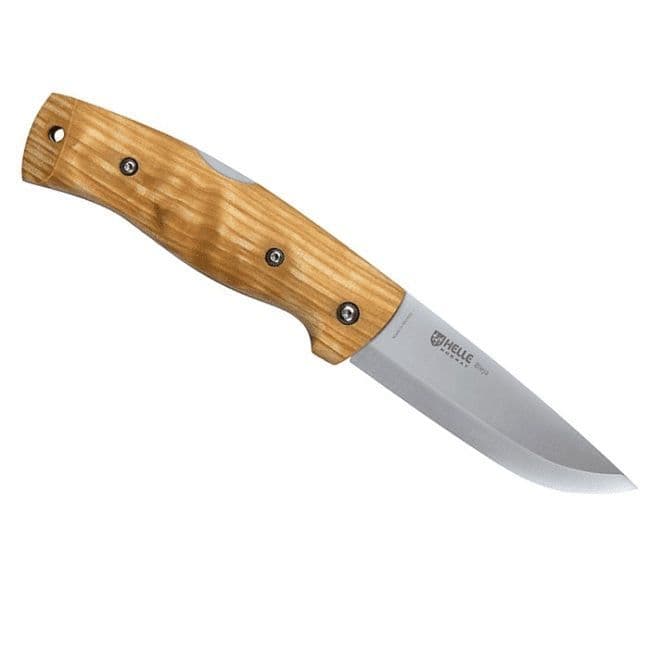Helle Bleja Folding Knife - Full Scandi Ground Lock Knife