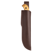 Helle Nordlys Bushcraft Knife - Flat Grind