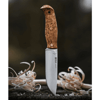 Helle Nordlys Bushcraft Knife - Flat Grind