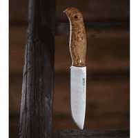 Helle Nordlys Bushcraft Knife - Flat Grind