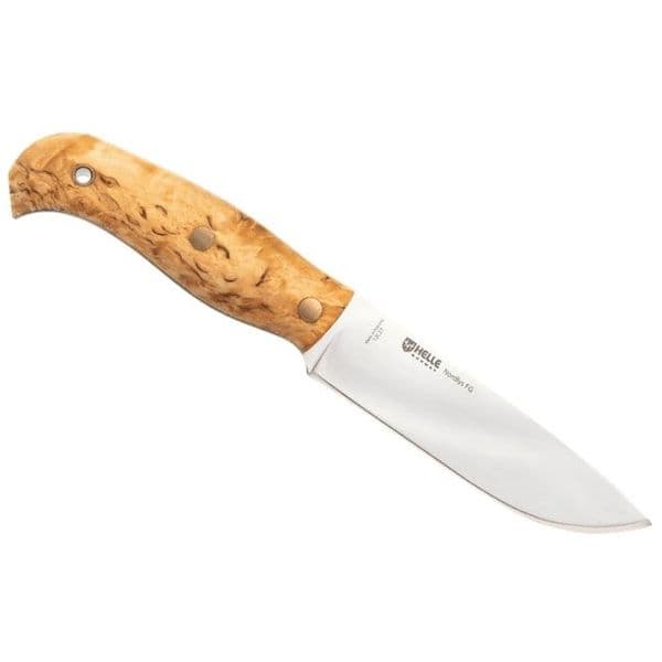Helle Nordlys Bushcraft Knife - Flat Grind