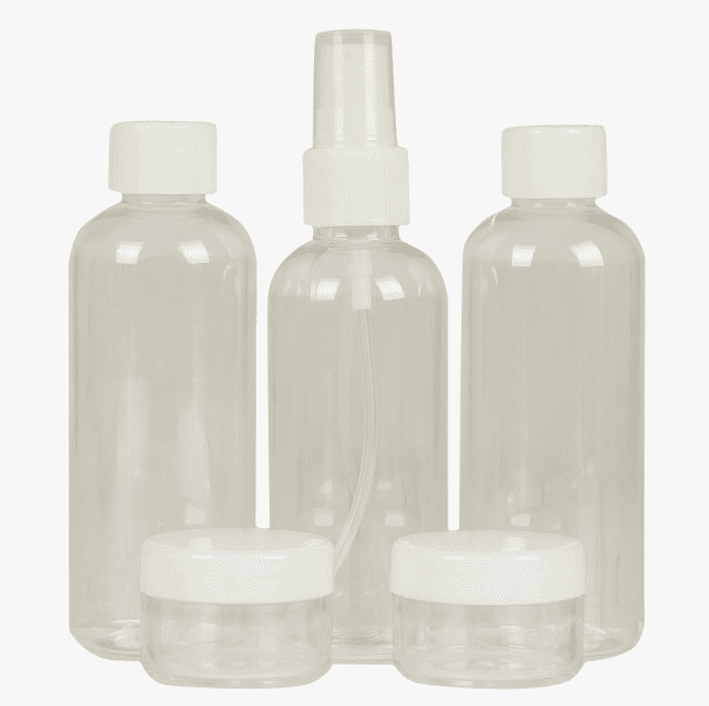 Highlander 5-Piece Bottle Travel Set