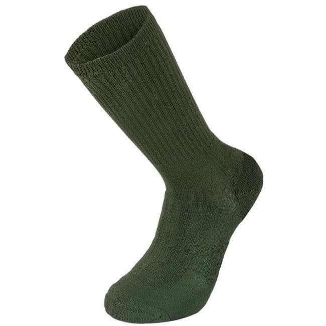 Highlander Crusader Wool Socks - Olive Green