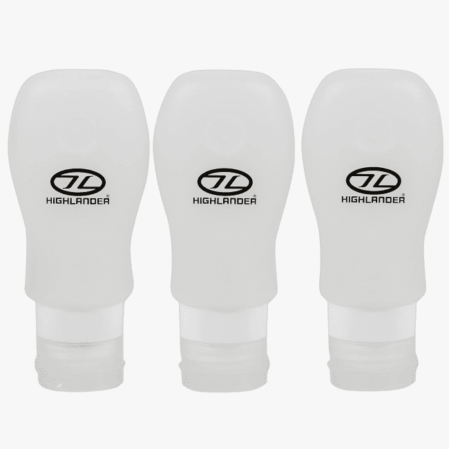 Highlander Silicone Travel Bottles