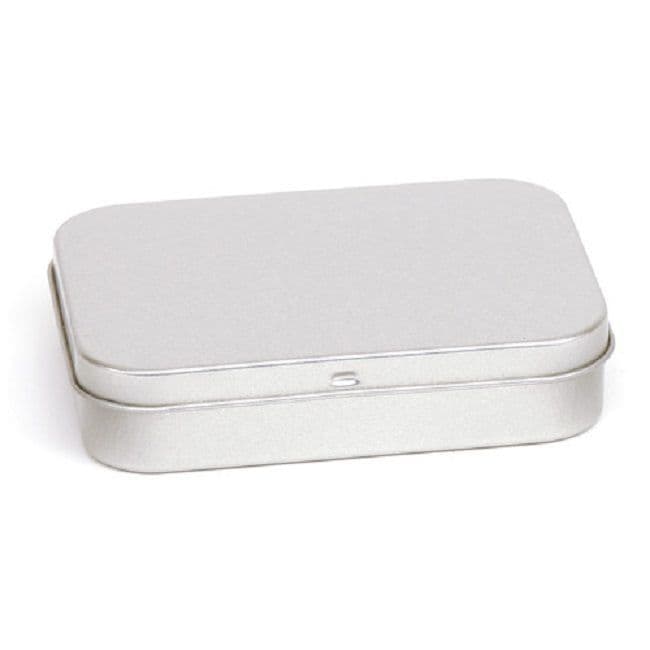 Hinged Lid Tinder Tin or Survival Kit Tin