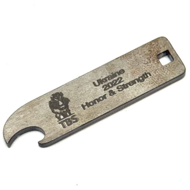 Historic Tag Bottle Opener - Help Support Ukraine
