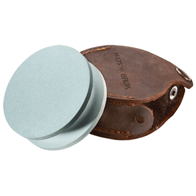 Hults Bruk Axe Puck Sharpener - Dual Grit Ceramic Stone
