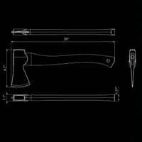 Hults Bruk Ekelund Small Forest Axe